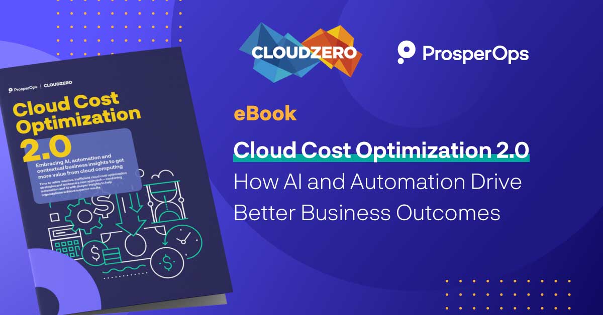cloud cost optimization ebook