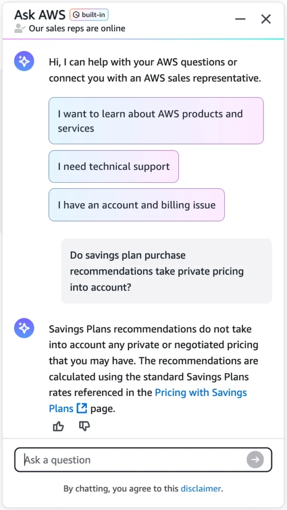 Ask AWS