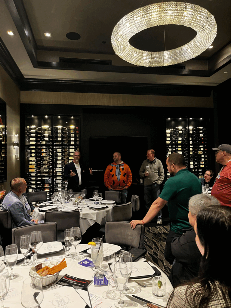 FinOps Leaders Dinner cohosted by ProsperOps, Kyndryl, and CloudZero at Ignite 2025